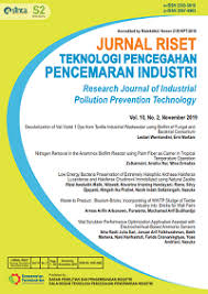 If you are interested in the portfolio that i submit, then i will welcome the happy interview opportunity offered to me with a predetermined time and date. Jurnal Riset Teknologi Pencegahan Pencemaran Industri