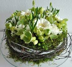 Woodland Wedding Cake Centerpiece Make Centerpieces For Decorating You Home Using Ribbon Or Another Accessory To Create An Uniform Look Among The Tables Floral Arrangements Flower Decorations Easter Flowers