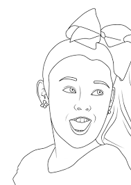 Printable coloring pages for kids and adults. The Actress Jojo Siwa Shows Her Teeth Coloring Pages Jojo Siwa Coloring Pages Coloring Pages For Kids And Adults