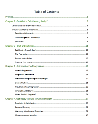 Calisthenics Fundamentals Book Calisthenics Academy