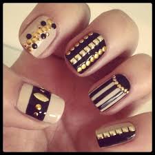 Top 20 Studded Nail Designs You Should Have Pretty Designs Studded Nails Cute Nails Chic Nails