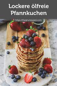 Lockere Pfannkuchen Ohne Ol Vegan In 2020 Lebensmittel Essen Lecker Hafermehl