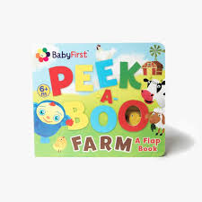 Peek A Boo Farm Flap Board Book Babyfirst Store