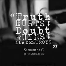 65 Beautiful Doubt Quotes And Sayings