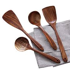 Wooden Cooking Utensils Kitchen Utensil Natural Teak Wood Kitchen Utensils Set Nonstick Hard Woo Wood Kitchen Utensils Wooden Cooking Utensils Wood Utensils
