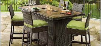Fire pit tables would be the right option at your outdoor area for spending your fine evening with your loved fire pit that is accompanied with the table for the support and comfort is the fire pit table. Opt For A Rattan Garden Furniture Set Rattan Patio Furniture Shop Fire Pit Table Set Outdoor Dining Room Outdoor Patio Set
