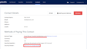 Please be aware that it is not permitted to transfer stocks or etps. Sending Email Money Transfers And Managing Security Questions Plooto Help Center