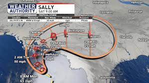 Live hurricane tracker, latest maps & forecasts for atlantic & pacific tropical cyclones, including disturbance 99p, tropical cyclone bongoyo, tropical cyclone three. Teddy Vicky Form Sally Strengthens To A Hurricane Wbff