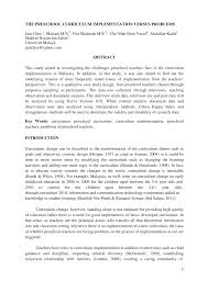The study involved a purposive sample of 30 experienced practitioners in early childhood education including teachers, college lecturers, post graduate. Https Ejournal Upsi Edu My Index Php Saecj Article Download 968 668