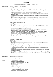 A cv—short for the latin phrase curriculum vitae meaning course of life—is a detailed document highlighting your professional and academic history. Materials Controller Resume Samples Velvet Jobs