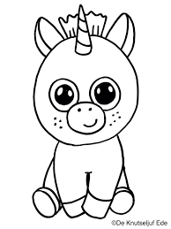 Oké komt ie van buiten naar binnen. Kleurplaten Eenhoorns Unicorns