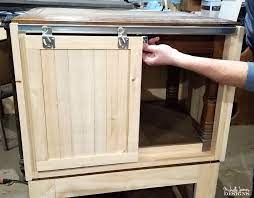 Diy Farmhouse Style Cat Litter Box Furniture For The Home Cat Litter Box Furniture Litter Box Furniture Farmhouse Cat Furniture