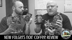 With folgers noir, discover the delightful tastes of complex dark coffee. New Folgers Noir Coffee Review First Taste Test Youtube