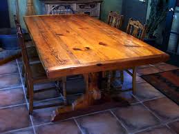 Trestle Table Made With Reclaimed Wood Rustic Trestle Dining Table Trestle Table Plans White Kitchen Rustic