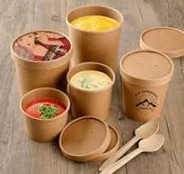 Wholesale Custom printed disposable take away hot soup bowls ...
