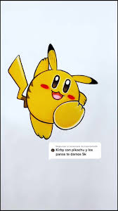 Responder a @luisantoniolf4 ¡Kirby/Pikachu!🔥 El comentario con más likes  será el siguiente dibujo🎨👇🏻