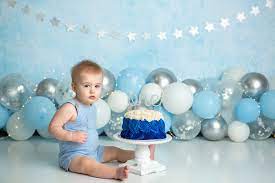 Sports team aprons and outfits. Cake Smash 1st Birthday Columbus Child Photographer