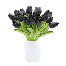 Euro flowers is one of the best online flower shopping in doha, qatar, flower delivery qatar. Yongsnow 10pcs Artificial Flowers Real Touch Tulips Bouquet Fake Tulip For Wedding Home Party Decoration Bride Bouquets Black Buy Online In Qatar At Qatar Desertcart Com Productid 156177641