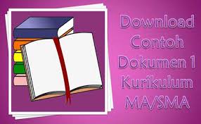 Mengingat karena sebentar lagi akan segera diserahkan kepada pengawas pembina. Contoh Format Dokumen 1 Kurikulum Ma