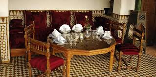 The more exotic the plants, the better look they will bring to your dinning room. Moroccan Wood Dining Tables