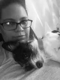 Is the dog in the video a missing lab with a black spot