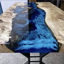 Pin On Wood Resin Table