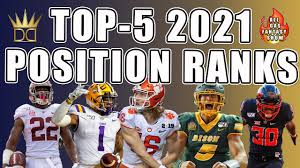 So, i will just discuss a handful of prospects who should be kept on fantasy radars. 2021 Top Nfl Draft Prospect Rankings Dynasty Fantasy Football Youtube