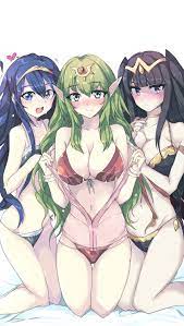 lucina, tiki, tharja, and tiki (fire emblem and 2 more) drawn by echizen_( hvcv) | Danbooru