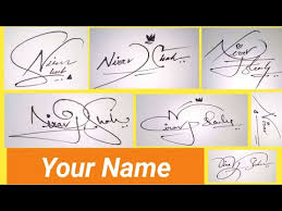 Use the font letter design tool to make colourful alphabet letters to print. Pretty Signatures For Your Name Detailed Login Instructions Loginnote