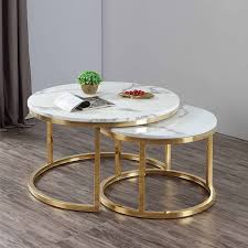 Check out this curated list of the perfectly round shaped amazing table has got a finish of faux marble which makes it elegant solid wood coffee tables are often a very good choice for a neutral look. Modern Living Room Furniture Home Furniture Round Nesting Coffee Tables Set Buy Coffee Table Nesting Coffee Table Nesting Tables Product On Alibaba Com