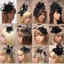 Ascot Races Funeral Black Flower Hat Hair Fascinator Clip Comb Headband Options Hat Hairstyles Fascinator Hairstyles Fascinator