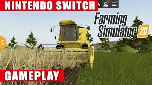 Farming Simulator 20 Nintendo Switch Gameplay Youtube