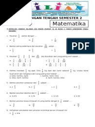 We did not find results for: Soal Uts Matematika Kelas 6 Sd Semester 2 Genap Dan Kunci Jawaban Pdf