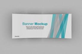 Premium offer web baner mockup. Web Banner Mockup Template Graphic By Kaleemabbasitp Creative Fabrica Mockup Template Web Banner Free Logo Mockup