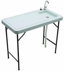 50 Backyard Hacks Fish Cleaning Table Outdoor Folding Table Camping Table
