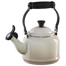 Le Creuset Enamel On Steel 1 25 Qt Demi Tea Kettle Whistling Tea Kettle Tea Kettle Kettle