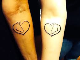 Horseshoe tattoos are a favorite among many people who believe that it is an object or a symbol that brings good luck. Love Heart Horses Tattoo Idea Horse Tattoo Friend Tattoos Horse Heart Tattoo