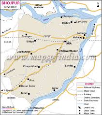 Bhojpur District Map