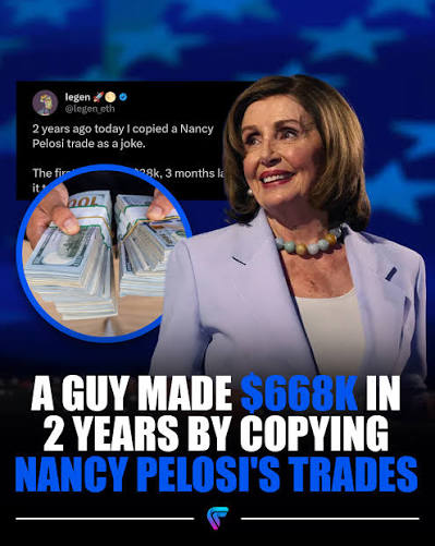 One trader has turned "political tracking" into a massive payday. By mirroring the stock disclosures of Nancy Pelosi and other members of Congress, a trader reportedly earned $668,000 in just two years.