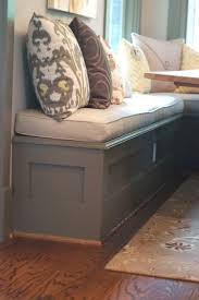 Kiwi Wood Werks Designs Designs Custom Breakfast Nook Bench Paint Bench Nook Bench Cottage Storage Breakfast Nook Bench