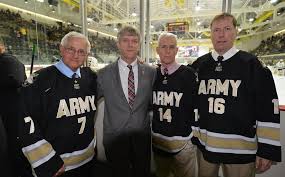 Army earned puck for Jack Riley