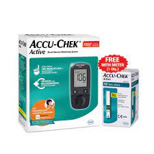 Checking blood sugar (glucose) level | how to use a glucometer (glucose meter). Accu Chek Active Blood Glucose Meter Kit Vial Of 10 Strips Free Multicolor Amazon In Health Personal Care