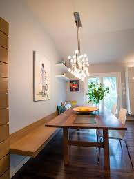 It is not only sturdy but also features a steel tubing and surface panel this dining table with bench set offers the perfect solution for any additional seating required for luncheon and dinner parties. Search Viewer Hgtv Dining Table With Bench Dining Room Small Dining Room Bench