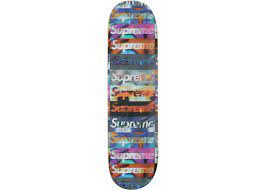 Images & vectors, with free design changes included. Supreme Distorted Logo Skateboard Deck Black Ss20