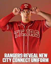 The new Texas Rangers City Connect uniforms are here 🤩
