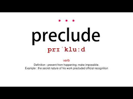 نتیجه جستجوی لغت [precluded] در گوگل