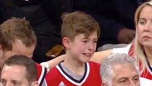Joel embiid crying after game 7 loss to kawhi's game winner! Wow Sixers Victory Made This Wiz Kid Cry Last Night Fast Philly Sports