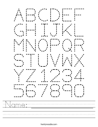 Writing worksheets for kids, teachers, and parents our free writing worksheets are great for everybody! Name Worksheet Twisty Noodle