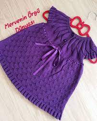 orgu bebek elbisesi yapilisi baby dress patterns knit baby dress baby knitting