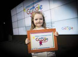 A google doodle is a special, temporary alteration of the logo on google's homepages intended to commemorate holidays, events, achievements, and notable historical figures. Adorable My Happy Robot Tom Named Irish Doodle 4 Google Winner